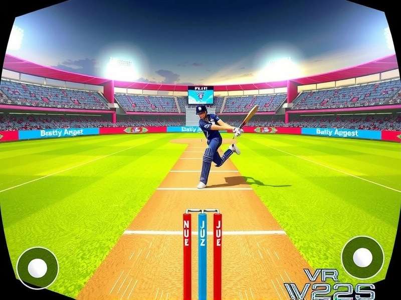 VR Cricket Legend Duel Indian Stadium